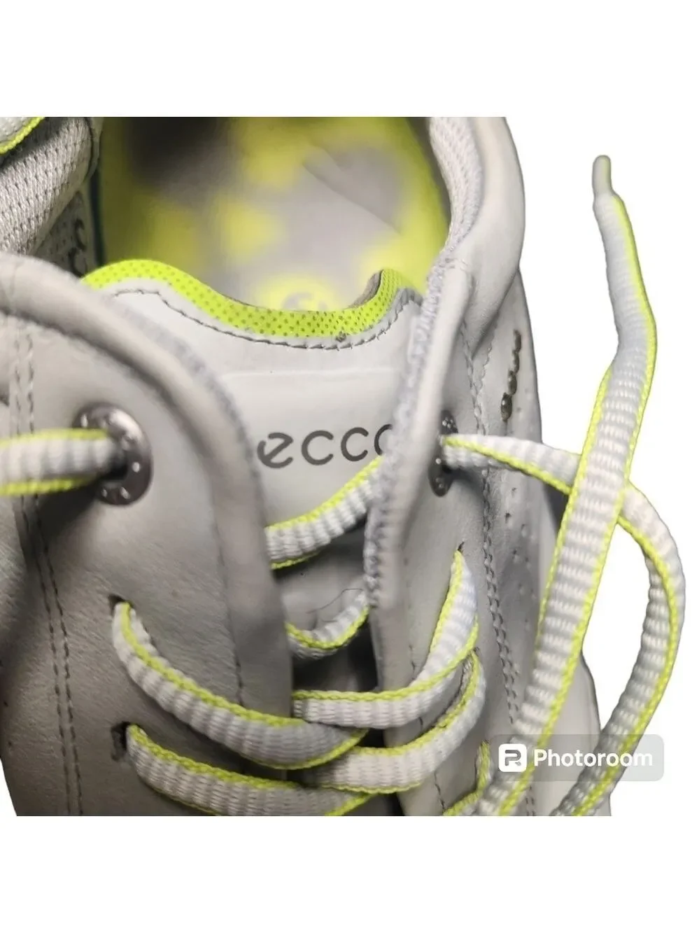 ECCO Cage Pro Men's Golf Shoe. Color Gray. Size:45 (11/11.5 US) Extra Width